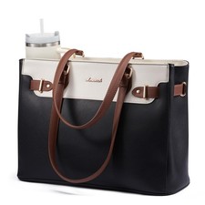 New Best LOVEVOOK Laptop Tote Bag for Women Work, Teacher with Large Cup Holder picture