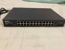 Dell PowerConnect 2724 24-Port Gigabit Managed Ethernet Switch in excellent cond picture