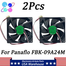 Panaflo FBK-09A24M 24V 0.1A 3 Pin 90*25mm Large Air Volume Silent Cooling Fan*2 picture