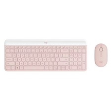 Logitech MK470 Keyboard - Pink picture