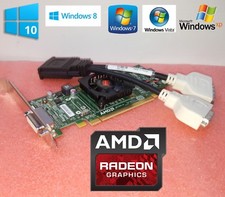 Dell OptiPlex 580 740 745 755 760 780 790 AMD HD Dual Monitor DVI Video Card picture