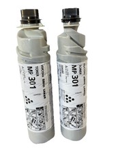 2 PACK Genuine Ricoh MP 301 841767 Black Toner Cartridge Ricoh/Savin/Lanier NEW picture
