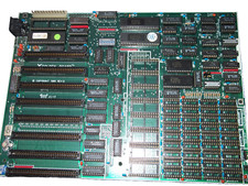 MOTHERBOARD GOLDEN 1985 LARGE VINTAGE IBM COMPATIBLE LAST ONE QTY-1 picture