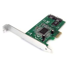 STARTECH CONTROLLER CARD PEXSATA22I 2 PORT SATA HDD SSD PCI EXPRESS picture
