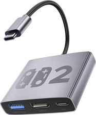 Aluminum Alloy 3-In-1 Switch 2 Dock, Portable Docking Station picture