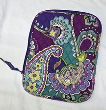 Vera Bradley Priscilla Pink Tablet Sleeve Case iPad E-Reader Cover Padded Zip picture