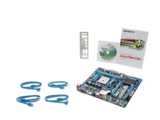 GIGABYTE GA-A75M-D2H Rev. 1.0 AMD A75 Socket FM1 SATA 6Gb/s mATX Motherboard picture