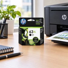 HP 63XL Black Ink Cartridge  exp 2027 picture