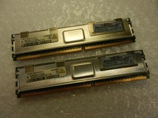2X LOT - 1GB HYS72T128420HFN-3S-A PC2-5300 677MHz Server RAM MEMORY 2GB picture