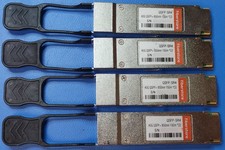 LOT of 4 FS QSFP-SR4-40G 40GBASE-SR4 QSFP+ 850nm MMF MPO/MTP Optical Transceiv picture