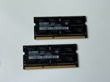 Elpida 8GB Kit (2x4GB) DDR3 PC3-12800S 1600MHz Laptop RAM EBJ41UF8BDU5-GN-f picture