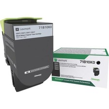 Lexmark Unison Original Laser Toner Cartridge - Black - 1 Each 71B10K0 picture