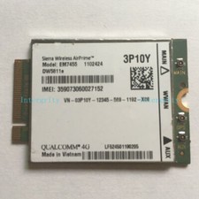Dell DW5811E 3p10y MM9JH 1DPXG Wireless EM7455 Qualcomm 4G WWAN NGFF Card picture