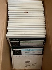 8 Inch Floppy Disk FD2-256D Lot of 100 Assorted Brands Maxell KAO Vintage Media picture