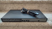 HP JG539A 1910 24-PoE+Switch 24 Port Network Switch. With Power Cable. picture