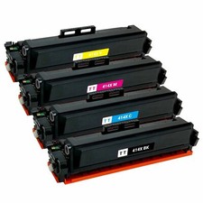 4 x Toner Cartridge for HP 414X LaserJet M454dn M454dw M479fdn M479fdw (No Chip) picture