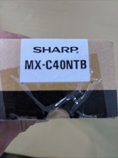 Sharp MX-C40NTB Black Standard Black Toner Cartridge Genuine open box picture