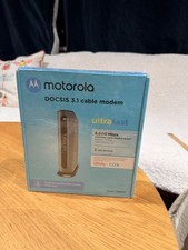 Motorola MB600 DOCSIS 3.1 Cable Modem Ultra Fast Black picture
