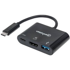 Manhattan SuperSpeed 3.1 USB-C to HDMI Docking Converter picture