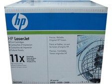HP Q6511XD Q6511X (11X) Black High Yield Toner Cartridges Dual Pack Genuine OEM picture