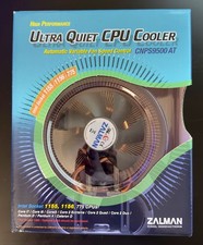 Zalman CNPS9500 AT Silent Fan Pure Copper Heatsink CPU Cool New Unused picture