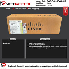 **New** Cisco PWR-C4-950WAC-R 950W AC Power Supply picture