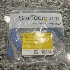 StarTech USB3SAA6BK 6 ft Blue SuperSpeed USB 3.0 (5Gbps) Cable A to A - M/M picture