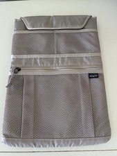 Patagonia Refugio Padded Laptop Tablet Sleeve Only New Tan Multiple Pockets picture