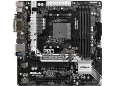 ASRock AB350M Pro4 AM4 AMD Promontory B350 Micro ATX AMD Motherboard- OEM NEW picture