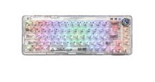 AULA Wind F68 Pro Wireless/2.4G/Wired Mechanical Keyboard Transparent picture
