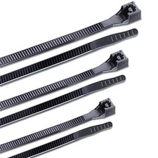 Calterm 71111 Assorted Cable Ties, 4, 6 and 8 inch, 18 and 45 lb, Electrical Wir picture