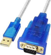 10 Feet USB 2.0 to RS232 DB9 Serial Port Adapter Cable with FTDI Chipset Windows picture
