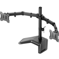 monTEK Stable Freestanding Dual Monitor Stand for 17–32” Computer Sc picture