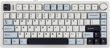 EPOMAKER F75 75% Wireless Mechanical Keyboard Hot Swap RGB Light Blue picture