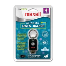 1 PC NEW Maxell myGen Data Auto Backup USB flash drive 4 GB USB 2.0, 665101 picture