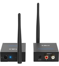 1Mii 2.4Ghz (1 TX + 1 RX) Wireless Audio Transmitter Receiver for TV, 320ft picture