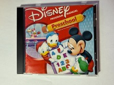 Disneys Mickey Mouse Preschool PC MAC CD learn letters colors shapes arts game picture