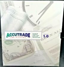 CD ROM VERSION, ACCUTRADE 1.0 WINDOWS PC TRADING SOFTWARE FOR FINANCE INVESTORS picture