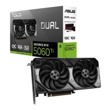 ASUS NVIDIA GeForce RTX 5060 Ti Dual OC  16GB GDDR7 PCIe 5.0 Graphics Card - OB picture