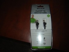 Belkin-cables Belkin FastCAT 5e Patch Cable, Black, Snagless, 50ft picture