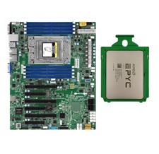 AMD EPYC 7452+Supermicro H11SSL-i 32cores 64threads 2.35 GHz motherboard+ CPU-- picture