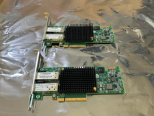 Qty. 2 Cisco LPE16002 74-12418-0 2-Port PCIe Fiber Channel Host Bus Adapter  HBA picture