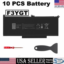 LOT 10x F3YGT Battery For Dell Latitude 12 13 14 E7280 E7480 7480 7490 7380 7390 picture