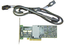 Genuine LSI Logic L3-25121-85C MR SAS 9260-8i Controller with 2 Cables picture