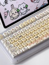 Cartoon Chiikawa Usagi PBT Keycaps for Mechanical Keyboard Full Set 131 Keys  picture