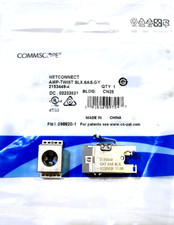 COMMSCOPE AMC-3602A 2153449-4 CAT 6A AMP-TWIST Modular Jack Shielded 4 Pair picture