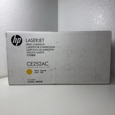 Genuine HP CE252AC Yellow Print Toner Cartridge picture