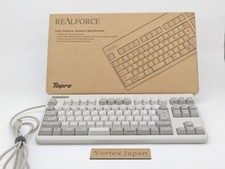 Topre Realforce 91U NG0100 White keyboard USB Japanese Layout Operation Tested picture