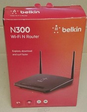 Belkin N300 Wi-Fi N Wireless Router F9K1007 300Mbps High Speed Home Networking picture