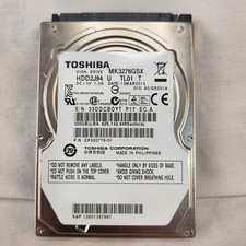 TOSHIBA HDD 320GB MK3276GSX 2.5